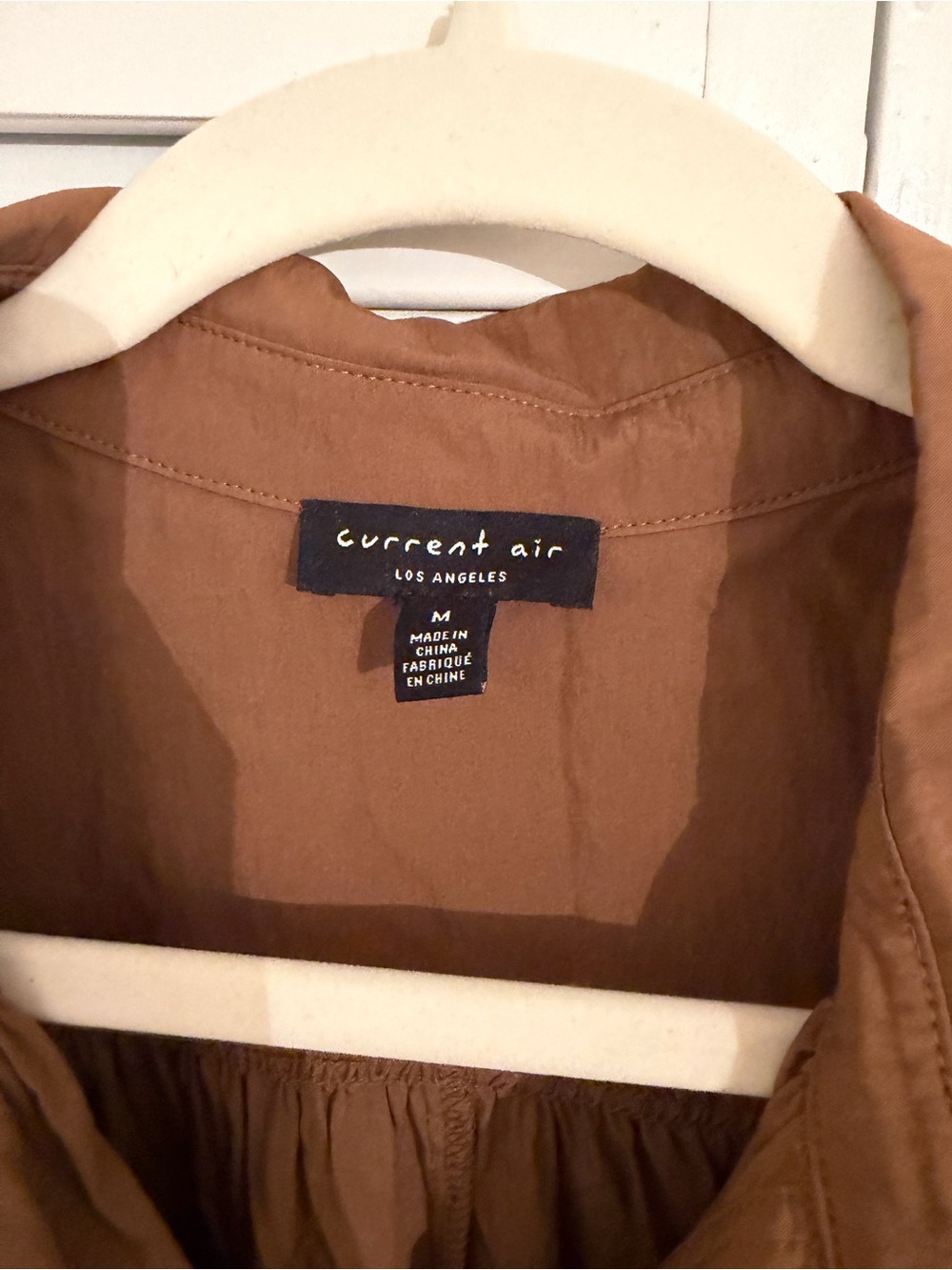 Brown current air maxi shirt dress - Picture 3 of 3